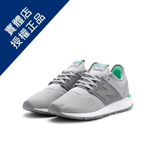 NEW BALANCE LIFESTYLE WRL247FC 灰 蘋果綠 女鞋