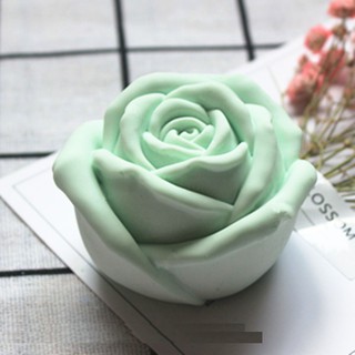 💫食品級矽膠💫『現貨』立體玫瑰花矽膠模 手工皂模 石膏模 香薰模 蛋糕模