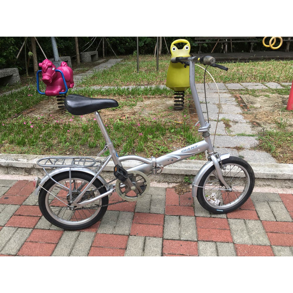 《二手單車俗俗賣》腳踏車 折疊式腳踏車/自行車 小折/小銀 單速腳踏車