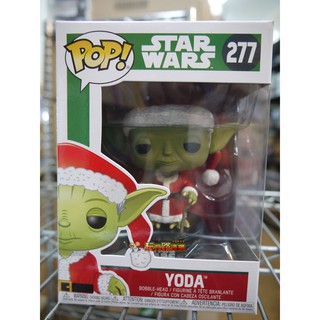 {玩具路邊攤} 代理版 Funko Pop 星際大戰 聖誕節 聖誕尤達 Santa Yoda Star wars 277
