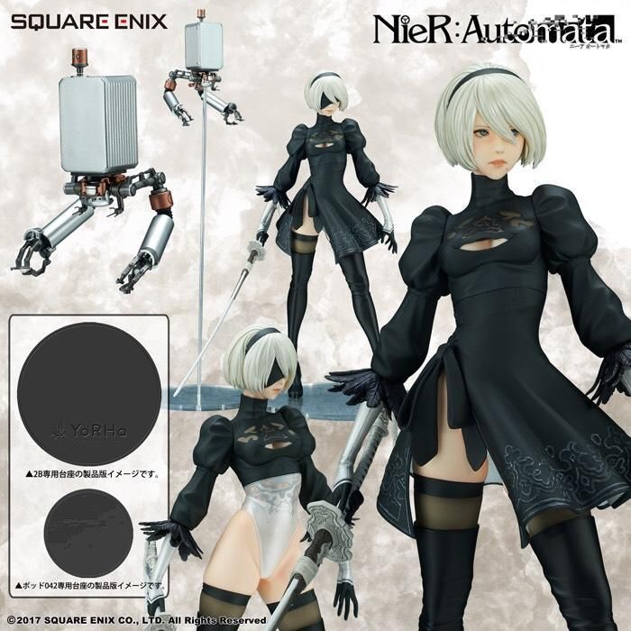 《夏本舖》日版 FLARE 尼爾 自動人形 NieR Automata 2B DX 豪華版 巨乳 性感 高跟鞋 黑絲襪