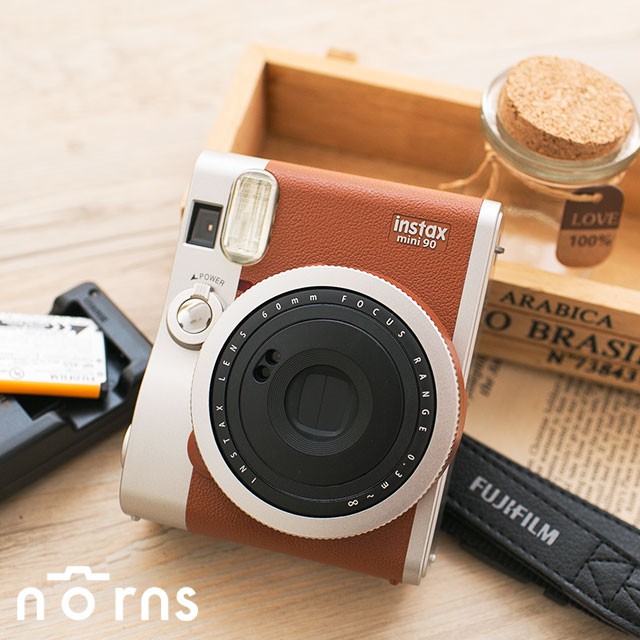 Fujifilm instax mini 90單機 復古經典 NEO CLASSIC  富士拍立得相機旗艦機 棕色