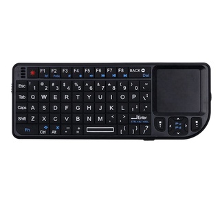 RII X1 Black light Mini Black 3in1 2.4G QWERTY Keyboard With