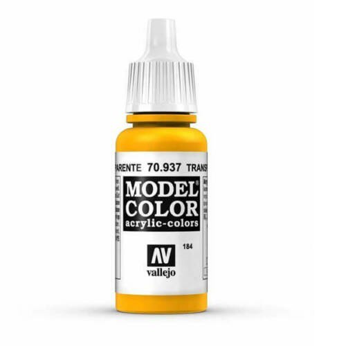 Acrylicos Vallejo AV水漆 模型色彩 Model Color 184 70937 透明黃色 17ml