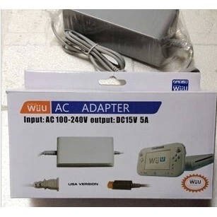 現貨 Wiiu電源適配器wii U充電器火牛100 240v直插游戲機電源 蝦皮購物