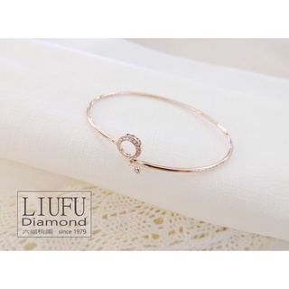 《LIUFU》日系輕珠寶 名媛氣質 14k玫瑰金 手環