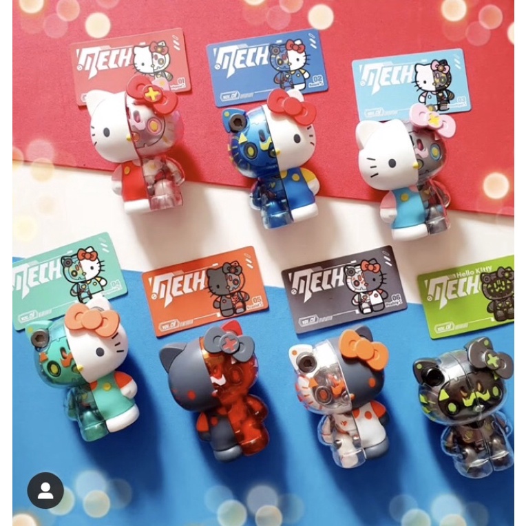 Hello kitty 半剖 機械 LAM TOYS 盒玩 盲盒 全新