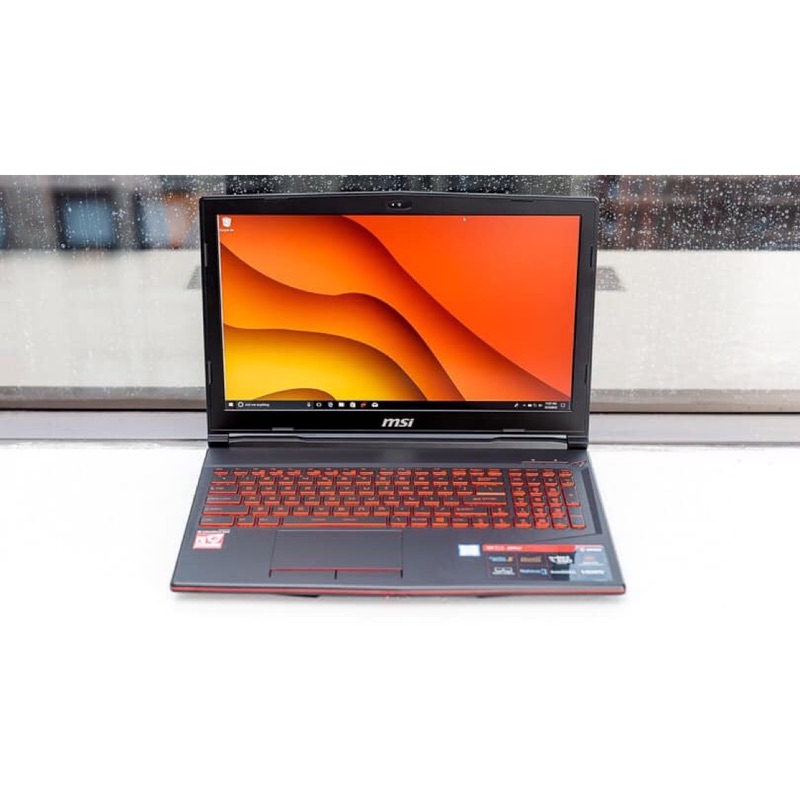 Msi Gl63 9rds 15吋i7 9750h 8g 256g Gtx1050ti 二手筆電保固內 蝦皮購物
