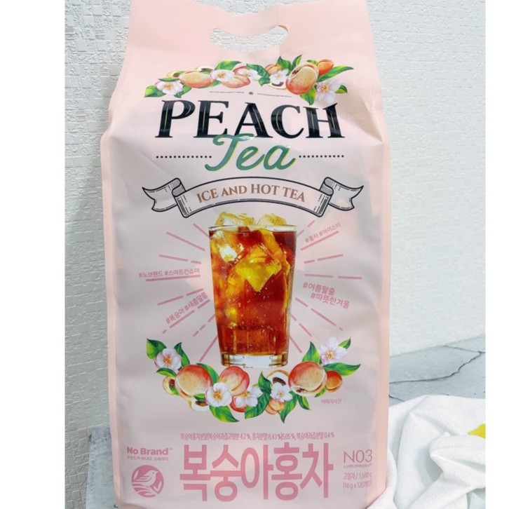 現貨熱賣中下單24小時寄出 韓國no Brand 檸檬紅茶水蜜桃紅茶peach Tea Lemon Tea 蝦皮購物