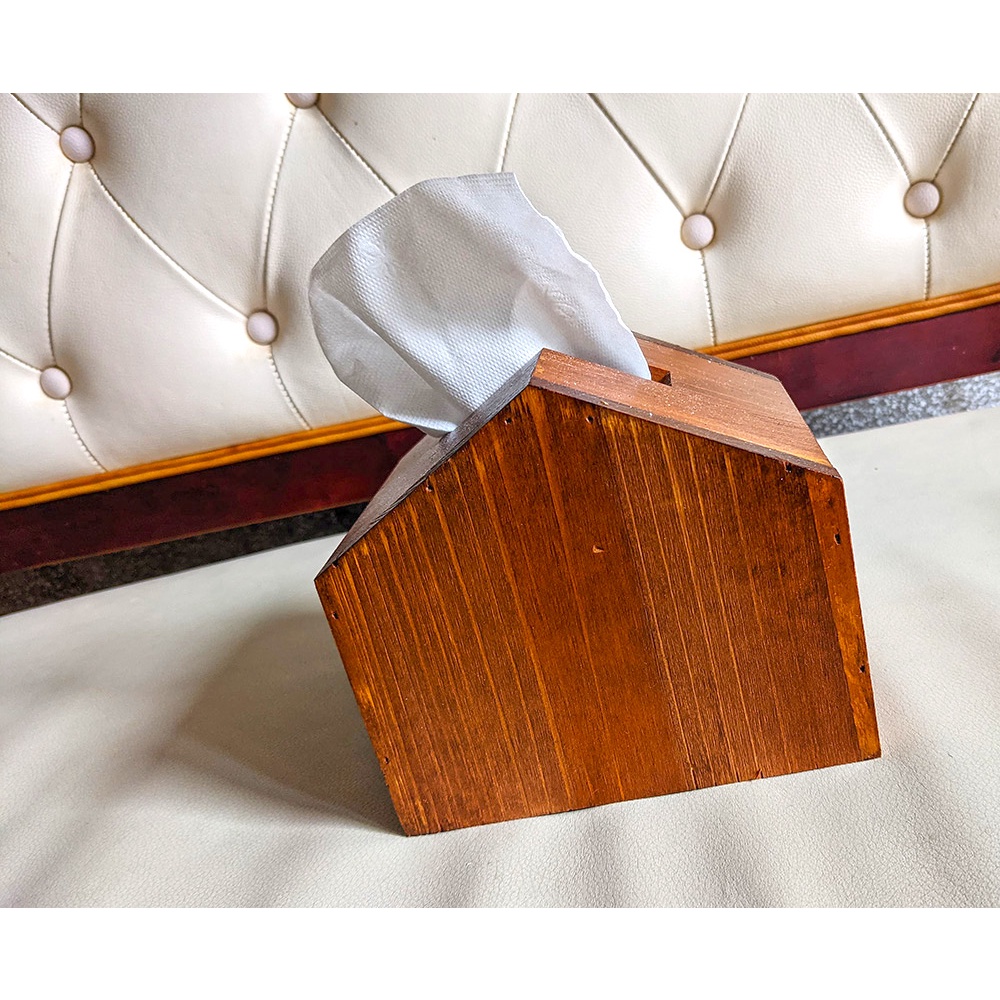 面紙盒 紙巾盒 木質 木作 創意 復古收納盒 zakka