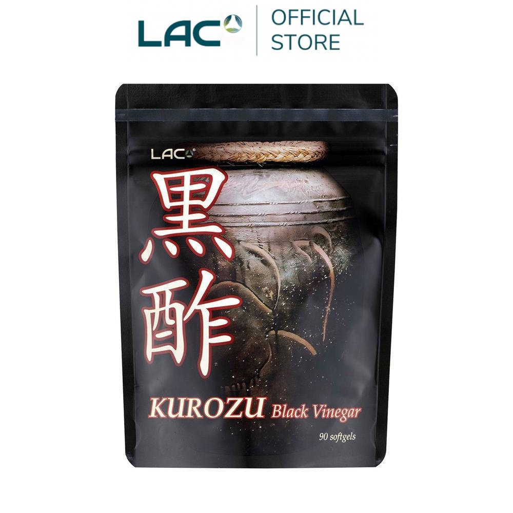 Lac利維喜 日本黑醋膠囊90顆 鹿兒島黑酢 蝦皮購物