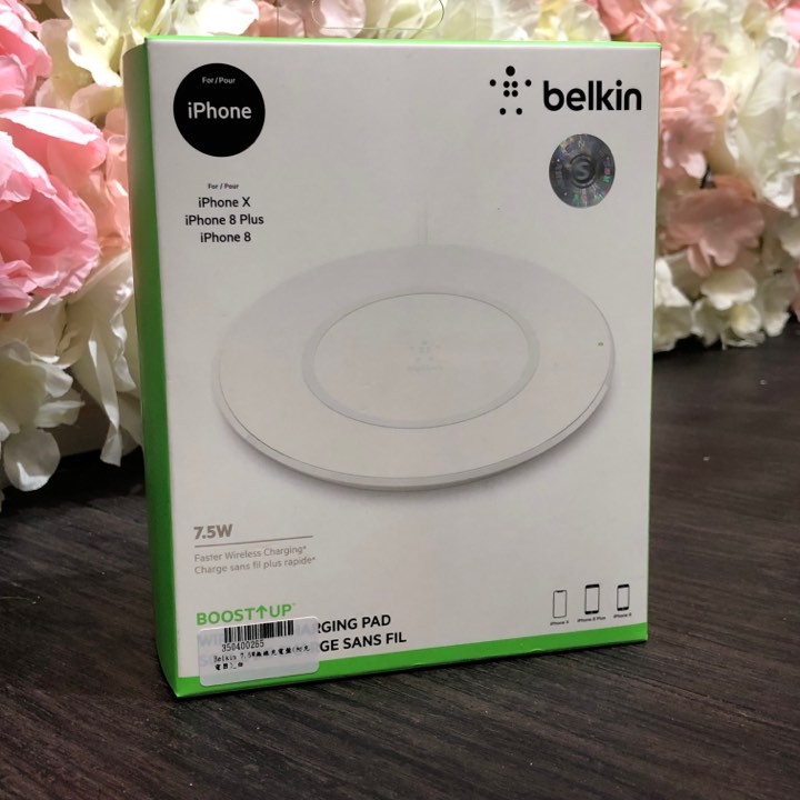 貝爾金 BELKIN Boost Up 7.5W無線充電盤Iphone無線充電 APPLE認證
