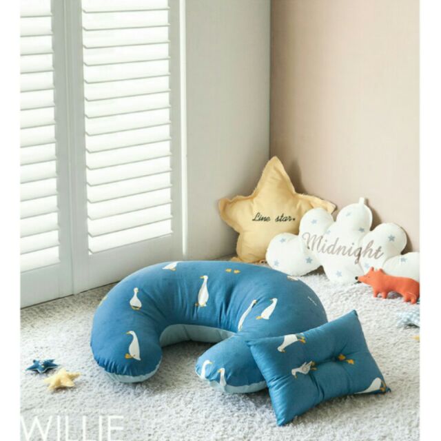 🐻韓國品牌👶PRIELLE《北歐森林》哺乳枕。授乳枕。嬰兒枕。U型枕。彌月禮