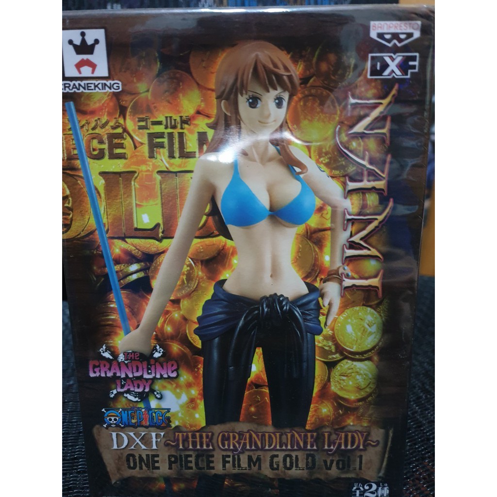 ⭐️金證澧物⭐️ 日版 金證 海賊王 DXF THE PIECE FILM GOLD 黃金城 娜美 標準盒