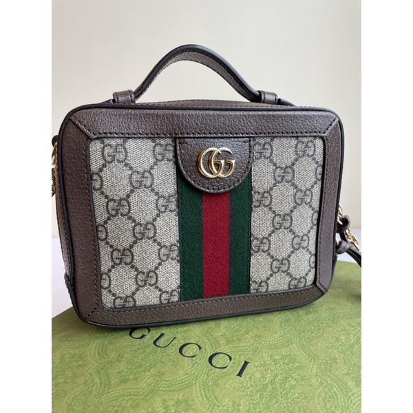 Gucci 紅綠小箱鏈包