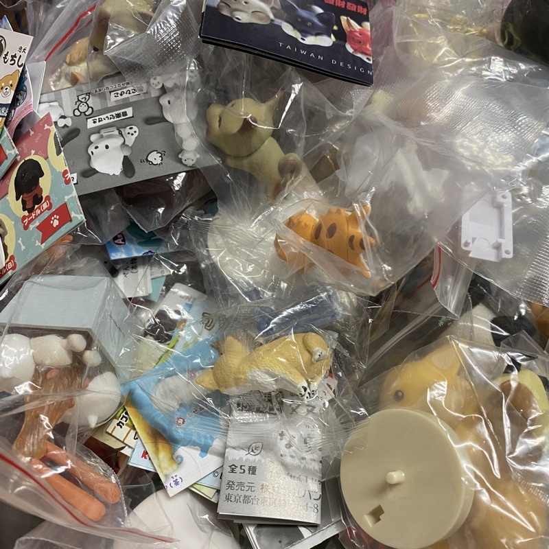 扭蛋出清 動物 謊言水獺 狗 貓 寶可夢 豐收小熊 轉蛋 扭蛋 角落生物 珍珠美人魚 對自己吐槽的白熊 注視你的動物