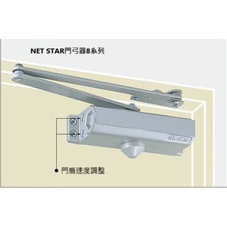 【singcoco】日本原廠NEW STAR 門弓器P182/P183閉門器 自動關門器 內裝外開