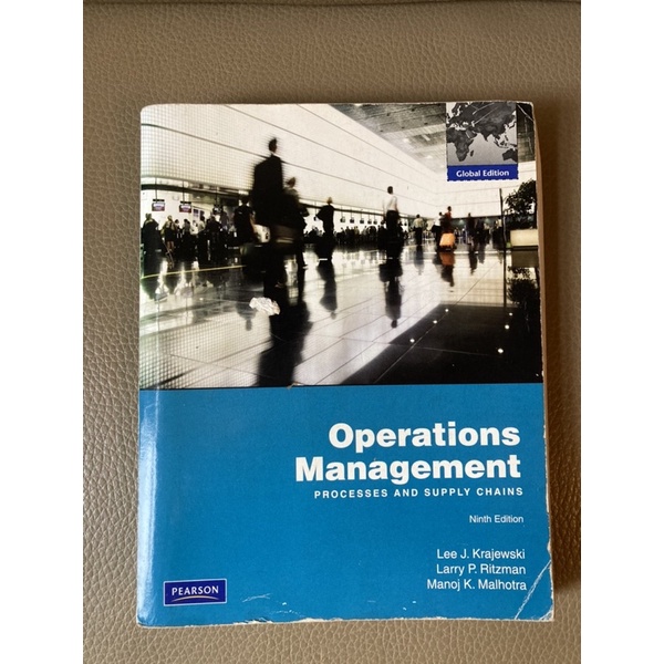 Operations Management, Pearson九版