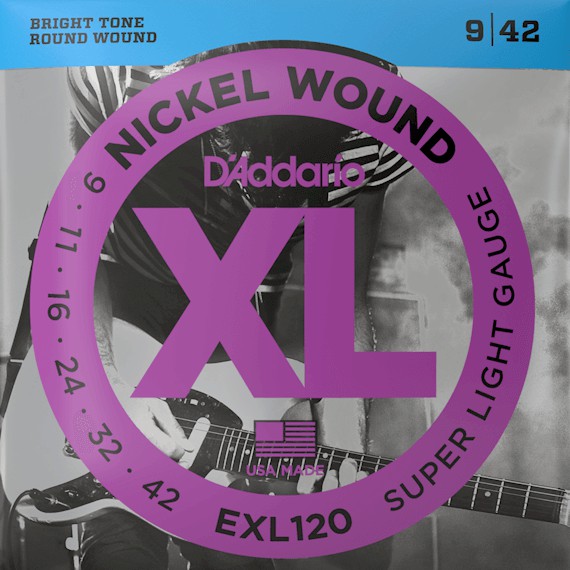 D'Addario 電吉他弦 (09-42) EXL120【覺醒音樂】