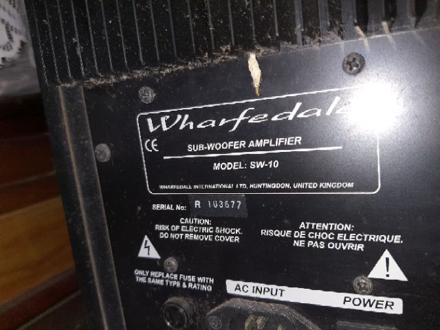 wharfedale sw10