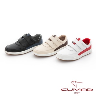 【CUMAR】時尚流行 貼心魔術貼休閒運動鞋