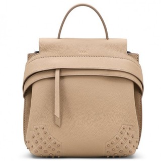 Tod's T小款 Wave多用包 後背/斜肩/手提 新款Clay 奶茶色