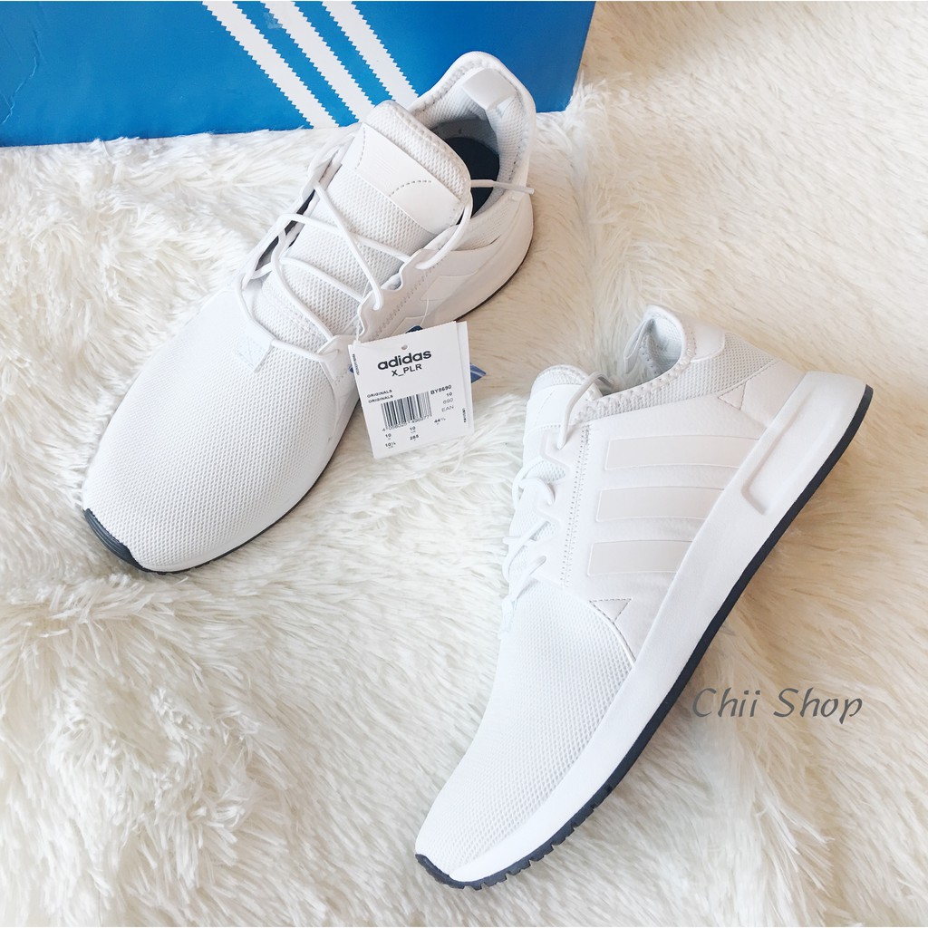 adidas Originals X_PLR 白色全白白線平民版NMD BY8690 | 蝦皮購物