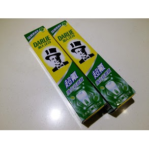 黑人牙膏 DARLIE 超氟 強化琺瑯質 薄荷味 250g 全新盒裝三條合售