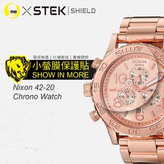 O-ONE【小螢膜】Nixon 42-20 Chrono Watch 犀牛皮螢幕防護膜 手錶保護貼 保護貼 一組2入