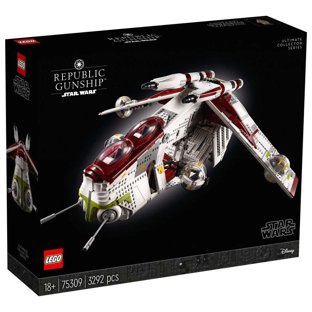 【自取10400】台中＊宏富玩具＊LEGO Star Wars 75309 共和國砲艇Republic Gunship™