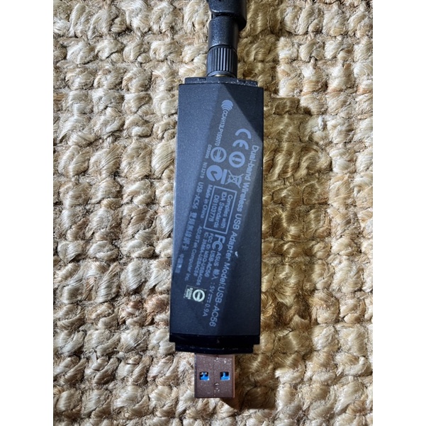 Asus ac-56 USB無線網卡 含延長底座