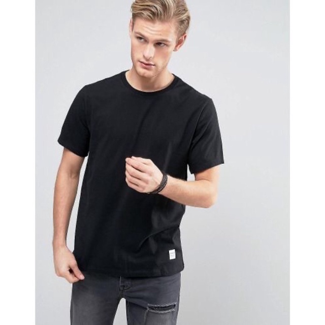 「鞋術」CONVERSE Essentials Luxe T Shirt In Black 黑色 素T SIZE:L