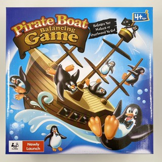 媽媽買 企鵝海盜船 平衡遊戲 平衡企鵝 平衡海盜船 企鵝海盜船 諾亞方舟 益智玩具 (桌遊)
