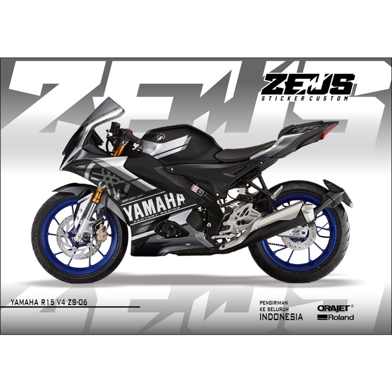 【DuR2 Moto】R15V4 R15M 全車彩貼 廠車貼紙 60週年配色 羅西 貼紙 彩貼 車貼 包膜