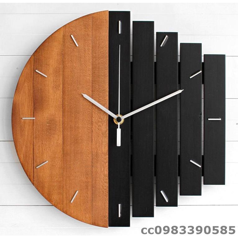 熱銷 北歐簡約掛鐘 抽象工業風時鐘 客廳鐘錶 ins風格 個性創意時尚現代壁鐘 古典時鐘 高品質復古鐘 裝 暖她一整天