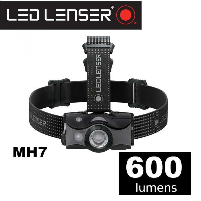 【速捷戶外】德國 LED LENSER MH7 LED專業伸縮調焦頭燈 600流明~適合 登山/工作燈/露營燈/野營