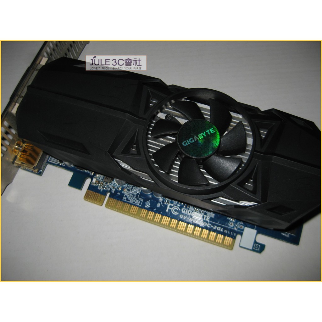 JULE 3C會社-技嘉 N750OC-2GL GTX750/DDR5/2G/第二代超耐久/四螢幕/短卡/保內/顯示卡