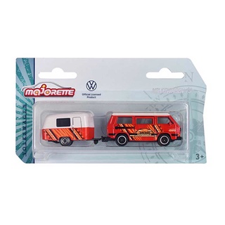 美捷輪 Majorette 1/64 模型車小汽車 復古 福斯 VW 露營車 拖車 T3 門可開 T1 T2 限量 絕版