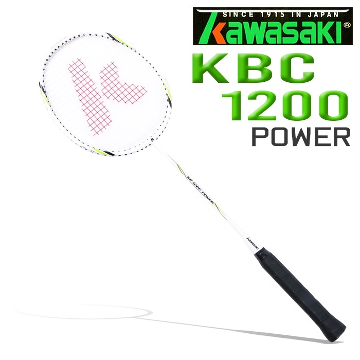 Kawasaki KBC1200 碳纖維超輕羽球拍(綠)