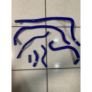 矽膠管～GOGORO 2代 宏佳騰 AI-1 YAMAHA EC-05 7件組強化矽膠水管送鐵束