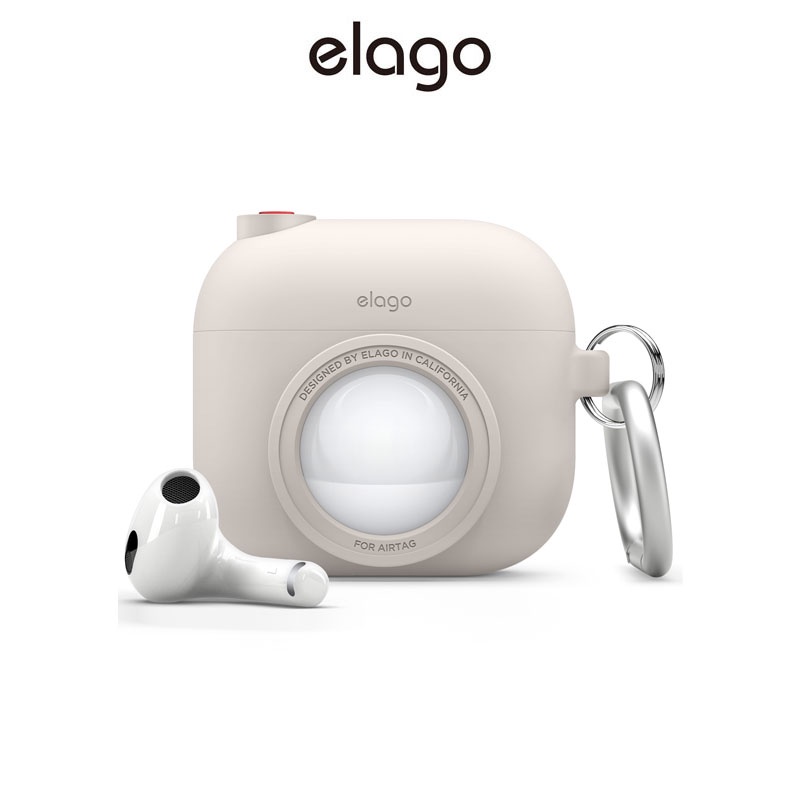 [elago]  AirTag Snapshot AirPods 3 保護套 (適用 Airpods 3)