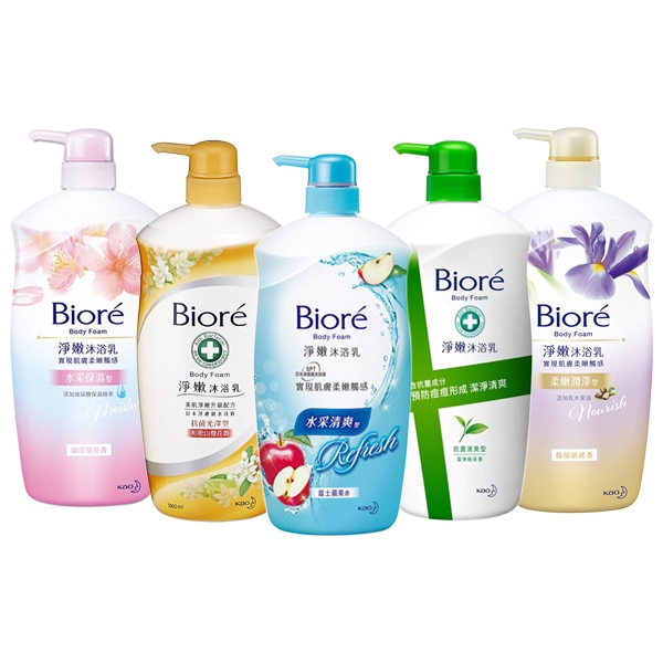 Biore 蜜妮 淨嫩沐浴乳(1000ml) 【小三美日】空運禁送 D599122