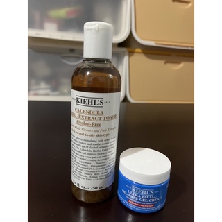 【Kiehl’s 契爾氏】金盞花泡泡凝露+ 冰河醣蛋白吸油水感凝凍