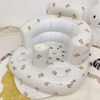 台灣出貨 韓版 ins 寶寶充氣沙發 寶寶學座椅 便攜式 充氣沙發 學座椅 嬰兒餐椅