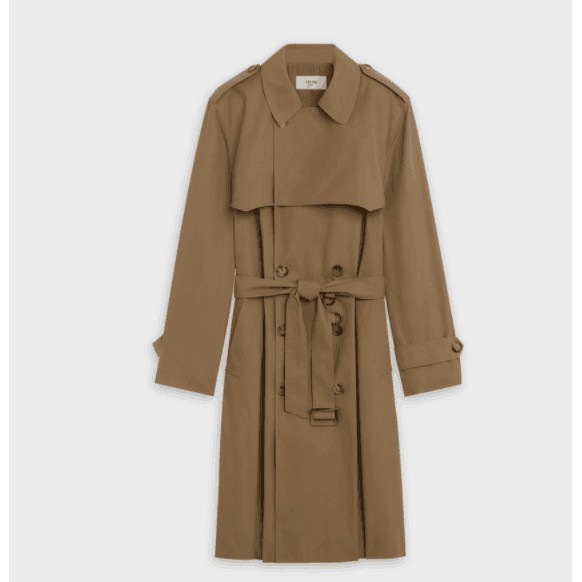 Celine 經典風衣駱駝色男士大衣率性潮流款時尚百搭風衣外套防風外套現貨 蝦皮購物