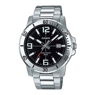 男錶 卡西歐 CASIO 指針腕錶 時尚經典款 金屬錶帶 二色可選 MTP-VD01D-2BV