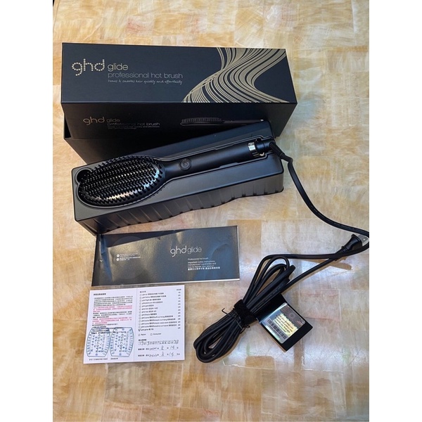 現貨超低價💕ghd 電子梳glide hot brush 💕2019最新 保固期內 全新商品👍👍👍史上超優惠的喔