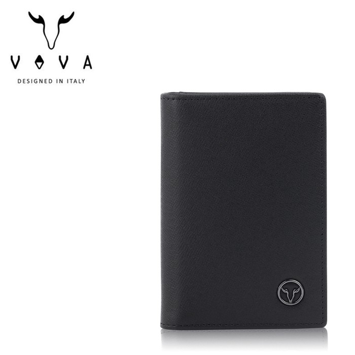 VOVA 艾登系列 真皮名片夾 男用 名片夾 VA125W010BK 黑色 男名片夾