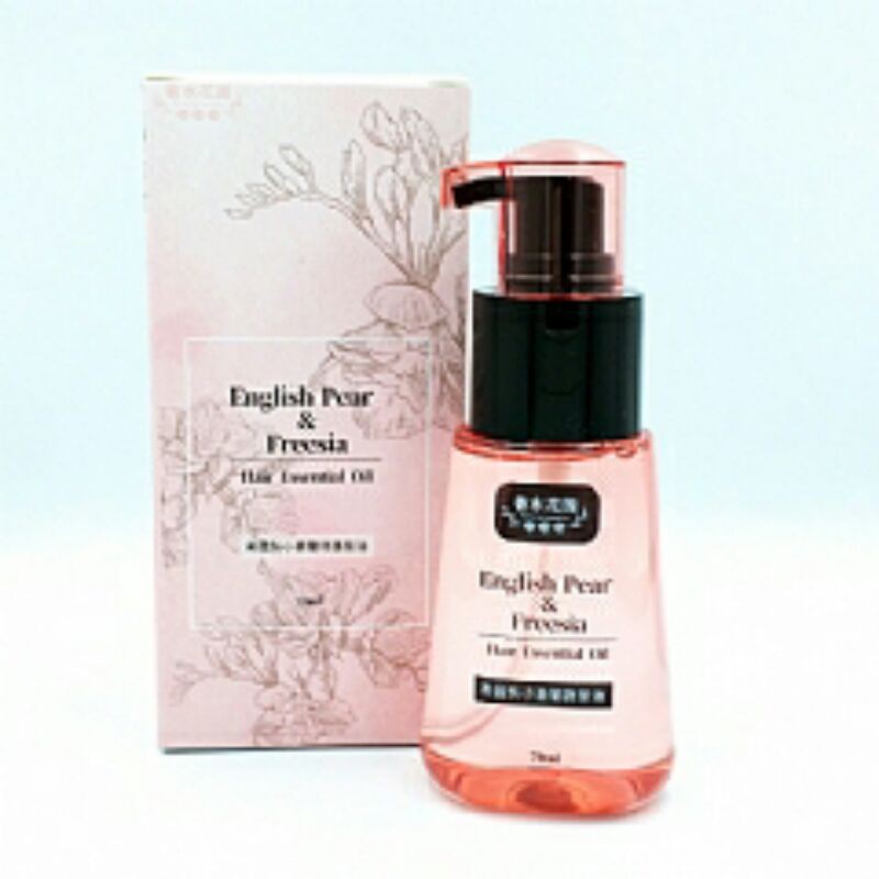 台灣香水花園英國梨小蒼蘭修護髮油摩洛哥護髮油70ml 蝦皮購物