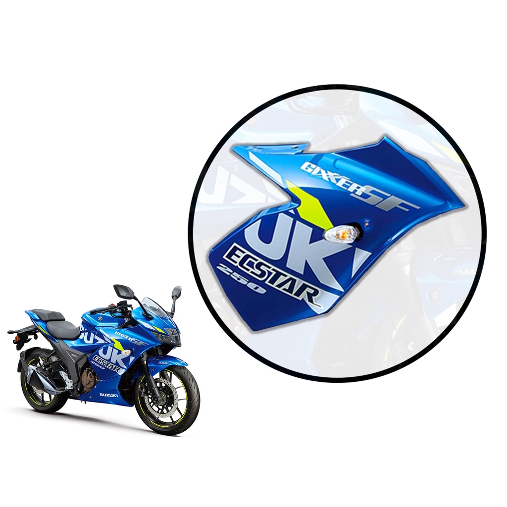 柯基重車 SUZUKI Gixxer SF 250 原廠 導流罩 消光黑 / 銀 / 藍 左側導流罩 右側導流罩 整流罩